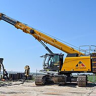 SENNEBOGEN: 70 T Raupentelekran &uuml;berzeugt durch seine Vielseitigkeit 