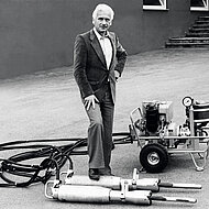 Darda: Ein Abbruchger&auml;t feiert seinen 50. Geburtstag