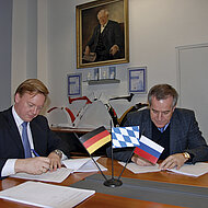 Weichenstellung f&uuml;r Einstieg in den russischen Markt