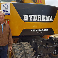 Hydrema: IBW Baugesellschaft arbeitet mit 4 MX City-Bagger