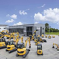 JCB-H&auml;ndler Staufen Baumaschinen er&ouml;ffnet neues Service-Center