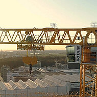 Manitowoc &ndash; Potain: Topless-Turmdrehkran im Einsatz f&uuml;r die Teilchenbeschleunigeranlage &raquo;FAIR&laquo;