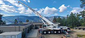 TADANO FAUN: Zuverlässigkeit des All-Terrains von Tadano Faun ist auch in Kanada Trumpf