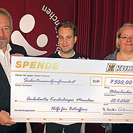 Kuhn Baumaschinen spendet f&uuml;r Ambulantes Kinderhospiz M&uuml;nchen