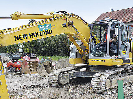 Baggern ohne Atempause