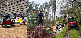 Yanmar unterstützt Saw Doctors Forestry mit leistungsstarken Maschinen