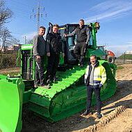 Zeppelin: Fl&auml;chen planieren mit dem Superhelden
