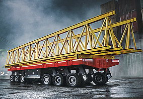 TII – Scheuerle: Noch mehr Kraft für den »SPMT PowerHoss«