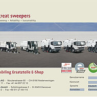 Ersatzteile f&uuml;r Kehrmaschinen online bestellen