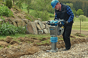 Weber Maschinentechnik: Vibrationsstampfer für jede Anforderung