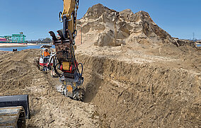 Fräsen statt graben oder hämmern