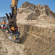 Fr&auml;sen statt graben oder h&auml;mmern