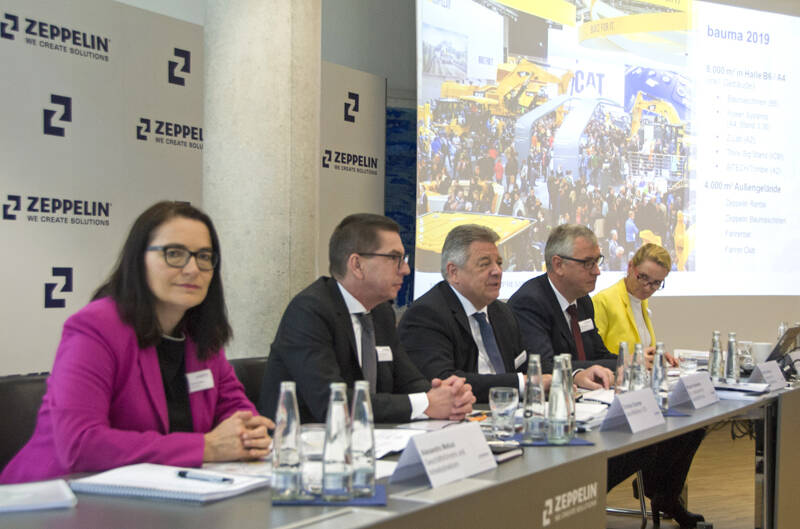 Zeppelin-Konzern mit Rekordumsatz