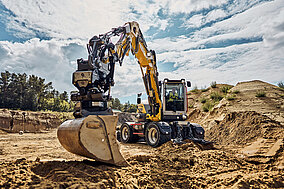 Innerstädtische Baustelle komplett ohne Abgasemissionen