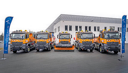 Mit 40 neuen &raquo;Arocs&laquo; den Winterdienst im Fokus