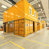 FAGSI: Zweist&ouml;ckige Container-Anlage im Ausbildungszentrum