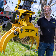 Neu: GMT Equipment F&auml;llgreifer mit Total Tree Control