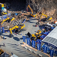 LiuGong deb&uuml;tiert auf der SteinExpo mit einer beeindruckenden Auswahl an schweren Maschinen