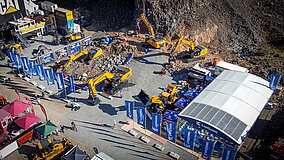 LiuGong debütiert auf der SteinExpo mit einer beeindruckenden Auswahl an schweren Maschinen