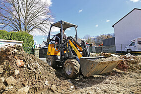 Kompakter Geräteträger ist flexibel im Einsatz
