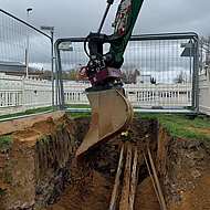 Unterst&uuml;tzung f&uuml;r die Tiefbauspezialisten