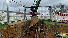 Unterstützung für die Tiefbauspezialisten