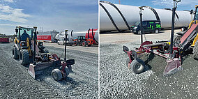 »SharpGrade«: Neues Anbauschild für effizienteres Planieren