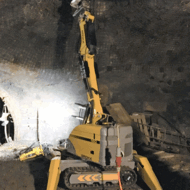 Brokk - Darda: Abbruchroboter in der Salzgewinnung