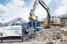 Betonrecycling mit Mobirex in Kalifornien