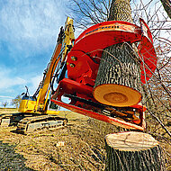 Westtech: Sicherheitsbaumf&auml;llungen mit der Greifers&auml;ge