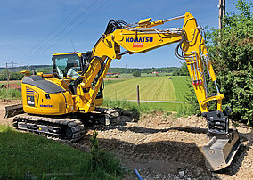 Allrounder setzt auf neuen Komatsu