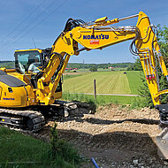 Allrounder setzt auf neuen Komatsu