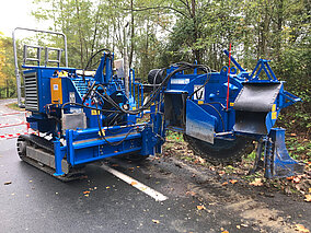 LIBA Lingener Baumaschinen: Im Micro-Trenching mit der Grabenfräse