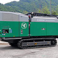 Zerkleinern und sieben mit Elektroantrieb