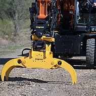 Neue Fingergreifer f&uuml;r Bagger