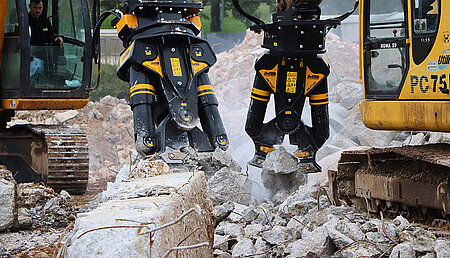 Kraftvoll zubei&szlig;en: Pr&auml;zision und Kontrolle auf jeder Baustelle