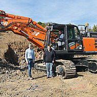 Mit dem Bagger pr&auml;zise, wirtschaftlich und schnell arbeiten