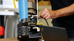 Sensor schützt Schmutzwasserpumpen vor Totalausfall