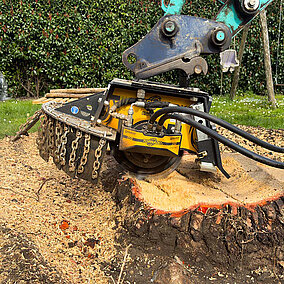 Malaguti Baggerfräse kombiniert Leistung mit Vielseitigkeit