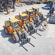 Vier neue »HL960A«-Radlader für Berger Bau