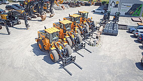 Vier neue »HL960A«-Radlader für Berger Bau