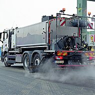 Anspritzmaschine &raquo;HK 1000 PH&laquo;  im Einsatz in Belgien