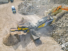 Kosteneinsparungen beim Recycling von Bau- und Abbruchabfällen 