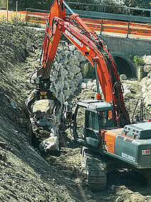 MB Crusher: Moderne Anbaugeräte im Trockenmauerbau 