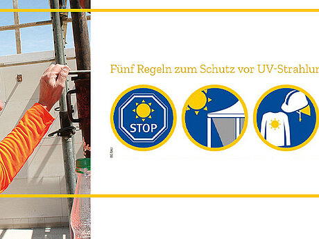 Strahlendes Bauwetter: Freund und Feind zugleich