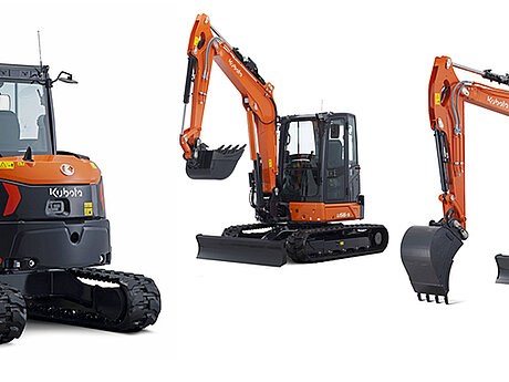 KUBOTA: Neue Kompaktbagger-Generation als »Arbeitsplatz zum Wohlfühlen« konzipiert
