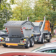 H&uuml;ffermann: Wenn es eng wird in der City hilft der wendige Nutzlastriese