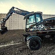 HS Schoch: Wenn Truck-Styling auf eine Baumaschine trifft