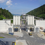 Liebherr: Mischanlagen meistern die Betonproduktion am Brenner