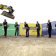  Wacker Neuson: Spatenstich f&uuml;r Berlin-Potsdam 